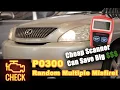 Diagnose Repair Toyota Lexus RX350 3 5L V6 Engine Code P0300 - Random Multiple Misfire