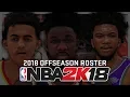 How To Get NBA 2K18 Offseason Roster with Rookies PC Xbox One PS4