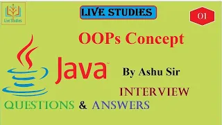 oops concepts in Java Interview Questions Answers Core java Constructor live studies by Ashu Sir