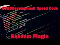 Random Plugin - Speed Coding