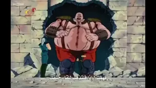 سيف النار ينال صفعة على رأسه 