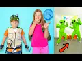 Download Lagu Nastya and the fun adventures for kids with aliens