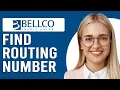How To Find Routing Number On Bellco How To Check Bellco Credit Union Routing Number