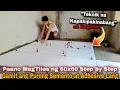 Paano MagTiles ng 60x60 Gamit lang ang Purong Adhesive at Semento Step By Step