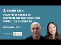 Who to Hire First in Govtech and Who to Wait On with Aaron Kutz of Direct Recruiters Stern Talk