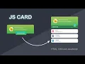 Profile Card Using HTML CSS JavaScript Animated Profile Card in JavaScript
