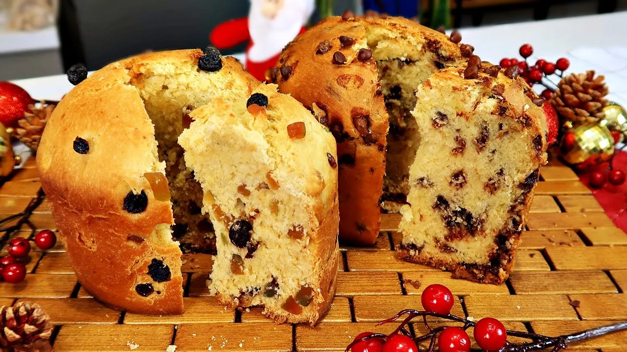 Italian Panettone - 100% homemade Christmas sweet bread