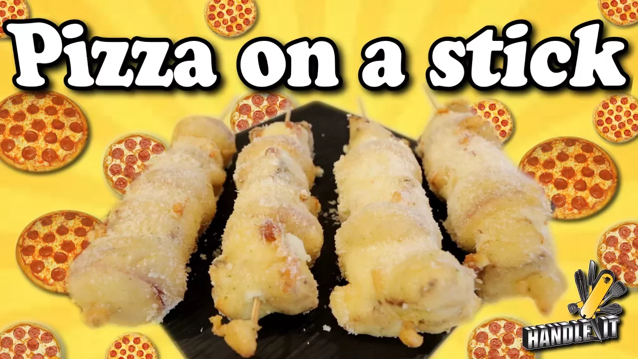 Pizza On A Stick - Handle it