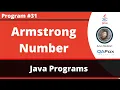 Java program to find whether the given number is an Armstrong number