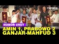Nomor Urut Capres-Cawapres: Anies Nomor 1, Prabowo 2 dan Ganjar 3