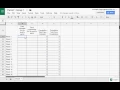 NFL spread sheet directions