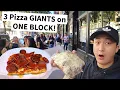 NYC s LEGENDARY Pizza Block L industrie Mama s Too and Village Square on ONE STREET