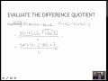 63 Evaluate a Difference Quotient 2 8