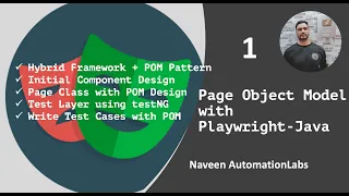 - Page Object Model with Playwright Java