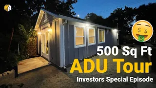 Download Backyard Transformed into an Investor's Dream Project | 500 Sq Ft ADU Tour MP3