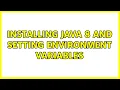 Ubuntu Installing Java 8 and Setting environment variables