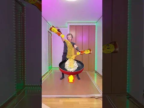 完璧なリズムでチヂミを作る男がヤバすぎる‼︎ The guy who makes *chijimi* with perfect rhythm is absolutely insane🇰🇷