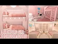 Bloxburg 3 Girl Bedroom Ideas Speedbuild Tutorial Ellvoi