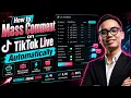How to Mass Comment on TikTok Live Automatically