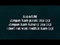 Tommy Kaganangan, Putri Syahilla - Kada Handak Lagi (Lirik) #fypage #fypシ゚viral #fyp #beranda #music