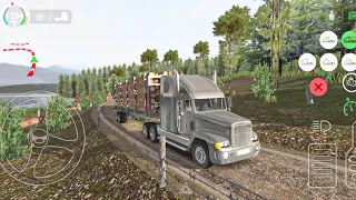 universal truck simulator freightliner fld 120 android gameplay 2