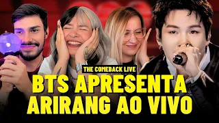 BTS: REAGIMOS AO SHOW DO ÁLBUM “ARIRANG” NA NETFLIX | Três de Outubro