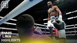 Jaron Ennis vs Uisma Lima Fight Highlights