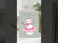 NEW Cute Snowman Christmas Card Set DIY Printables with Tags Envelopes
