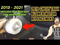 2013 - 2021 CHEVY TRAX BLOWER MOTOR REPLACEMENT TUTORIAL 2014 2015 2016 2017 2018 2019 2020 2021