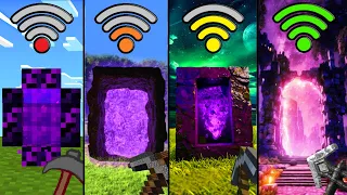 Download nether portals physics with different Wi-Fi in Minecraft MP3