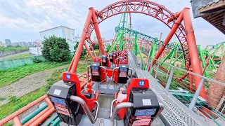 DUELING DRAGONS Back Row POV at Guangzhou Sunac Land China