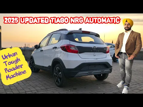 2025 Tata Tiago NRG XZA Review | Features, Interiors  ! Tiago NRG AUTOMATIC Varient 🫡