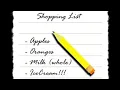 Simple shopping list in HTML using Free JavaScript Editor