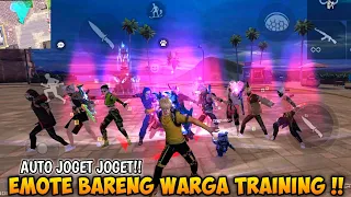 Download EMOTE BARENG WARGA TRAINING 🤙 SEMUA AUTO JOGET 😜 SLEEBEEW MP3