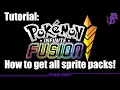 How to get ALL sprite packs for Infinite Fusion