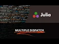 Multiple dispatch in Julia The secret to writing fast generic code