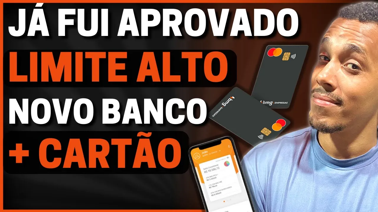 ????ATENÇÃO! Chegou Aprovando CRÉDITO - NOVO BANCO BMG COM CARTÃO DE CRÉDITO | Rei dos cartões