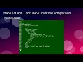 BASIC09 vs Color BASIC making change