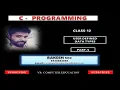 Data Types User Defined Types C-Programming Rakesh M Sc Class 12 Part-5