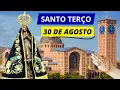 Download Lagu SANTO TERÇO DE APARECIDA DE HOJE - 30/08/2023 | MISTÉRIOS GLORIOSOS | TERÇO DE APARECIDA HOJE QUARTA