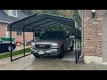 How to Install Anchor Arrow Carport 12 by 20 by 7