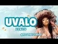 Download Lagu uValo ft. Thukuthela, Jazzworx \u0026 Babalwa M Full Lyrics | 3-step Song