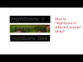 How To Save High Score on a different scene in Unity
