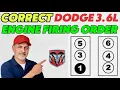 Dodge 3 6 Pentastar Firing Order EXPOSED Almost Everyone Gets This WRONG