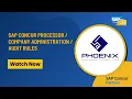 SAP Concur Processor Company Administration Audit Rules