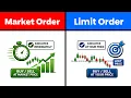 Market Order vs Limit Order Explained Stock Market For Beginners