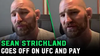 Sean Strickland goes off on UFC: "Repackaged McDonalds"