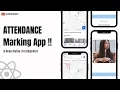 Attendance Marking App in React Native Google Maps For Beginners