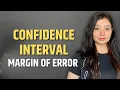 Confidence Interval Interval Estimation Margin of Error Statistics Tutorial