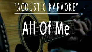 Download All of me - Acoustic karaoke (John Legend) MP3
